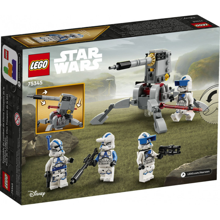 LEGO(R) STAR WARS 75345 Zestaw bitewny - żołnierze