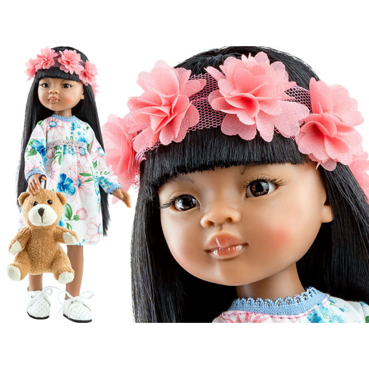CUDOWNA HISZPAŃSKA LALKA PAOLA REINA 32 CM 04453