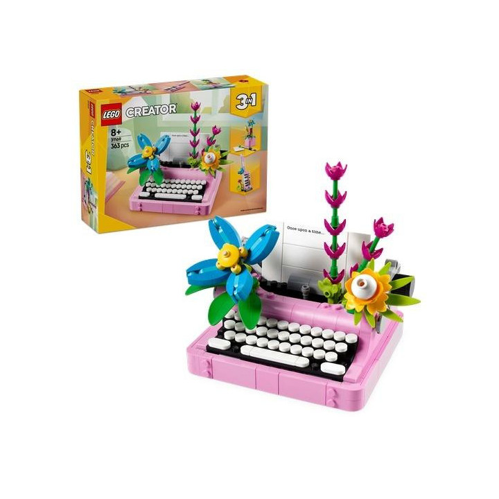 LEGO(R) CREATOR 31169 Maszyna do pisania z kwiatami