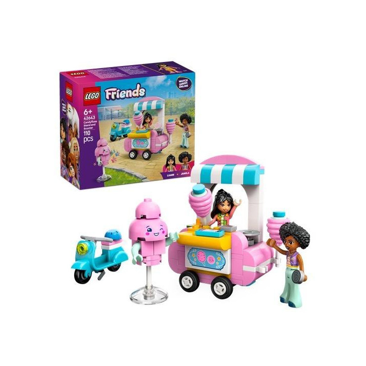 LEGO(R) FRIENDS 42643 Stoisko z watą cukrową i skute