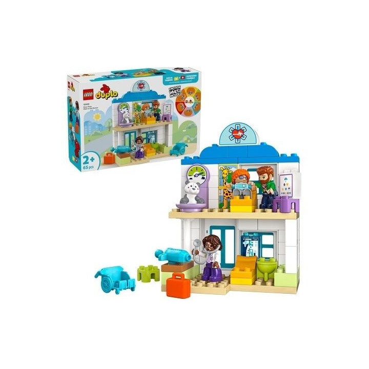 LEGO(R) DUPLO 10449 Pierwszy raz: Wizyta u lekarza