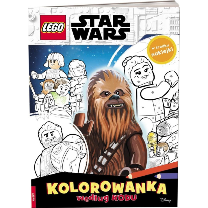 LEGO(R) Star Wars. Kolorowanka według kodu