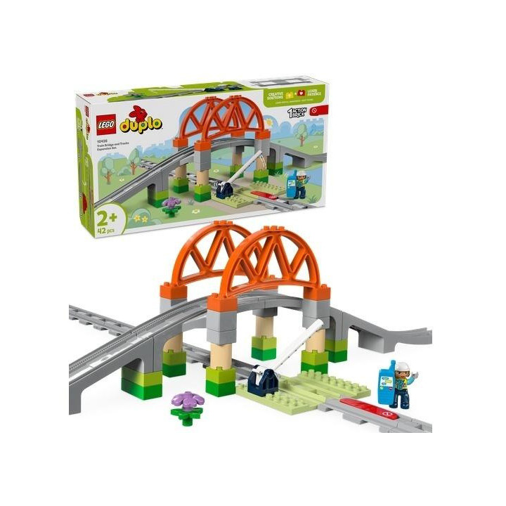 LEGO(R) DUPLO 10426 Most i tory kolejowe