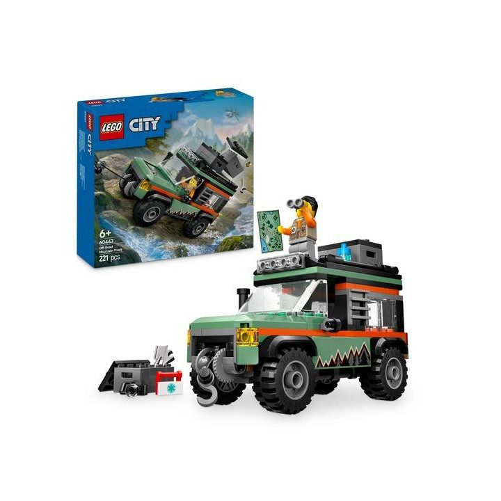 LEGO(R) CITY 60447 Górska ciężarówka terenowa 4x4