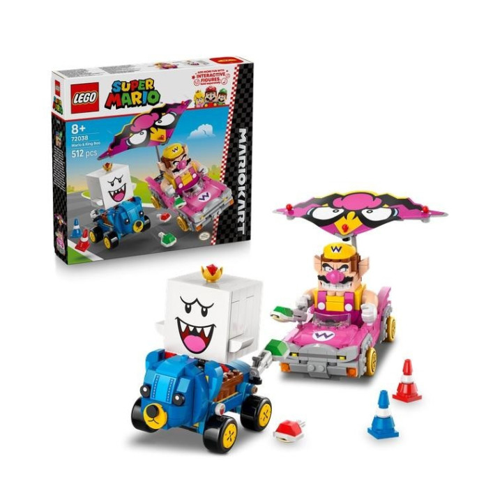 LEGO(R) SUPER MARIO 72038 Mario Kart(TM) - Wario i King