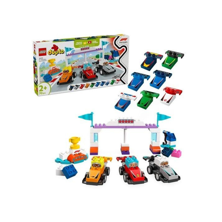 LEGO(R) DUPLO 10445 Bolidy i kierowcy F1