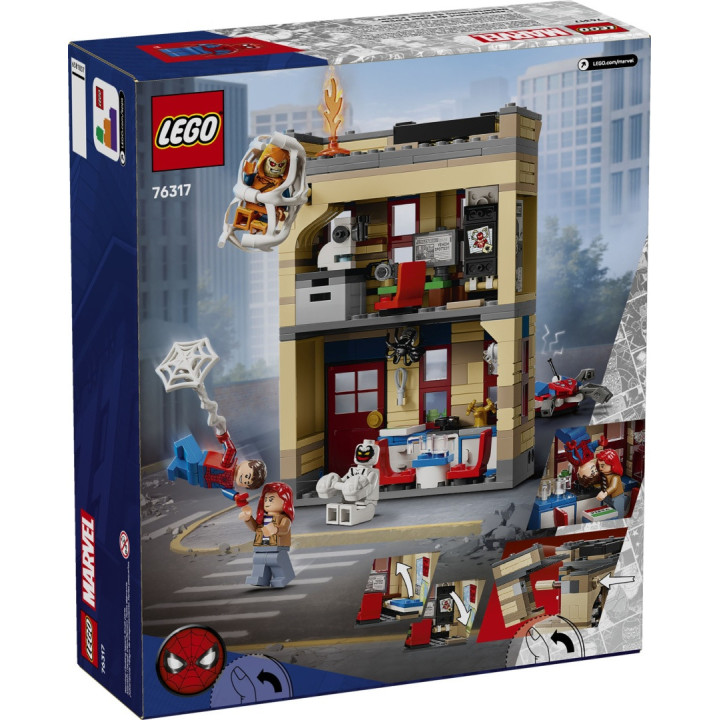 LEGO 76317 Marvel Mieszkanie Petera Parkera
