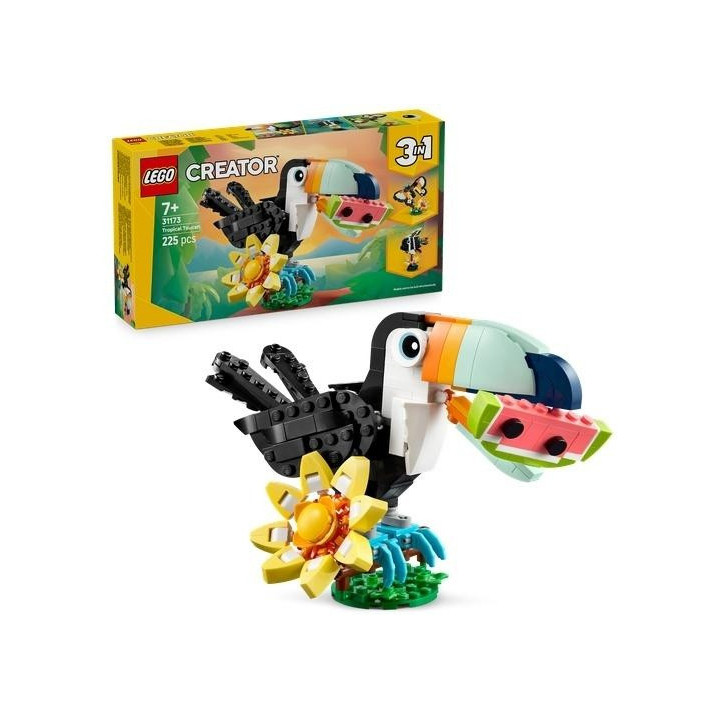 LEGO(R) CREATOR 31173 Dzikie zwierzęta: Trop tukan