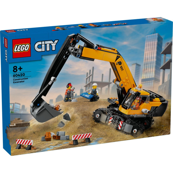 LEGO(R) CITY 60420 Żółta koparka
