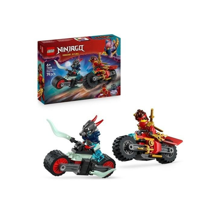 LEGO(R) NINJAGO 71838 (4szt) Wyścig motocyklowy Kaia