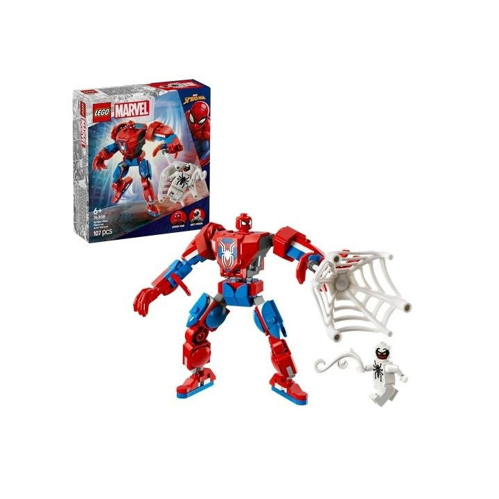 LEGO(R) SUPER HEROES 76308 (4szt) Mech Spider-Mana..