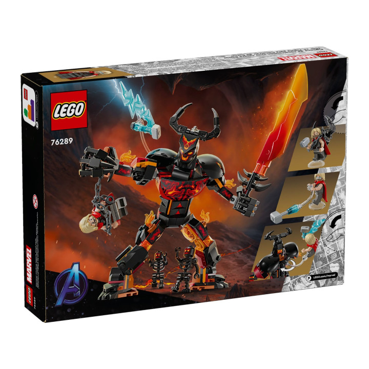 LEGO 76289 Marvel Thor kontra figurka konstrukcyjn