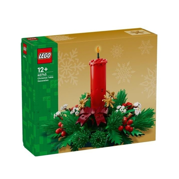 LEGO(R) ICONIC 40743 Świąteczna dekoracja stołu