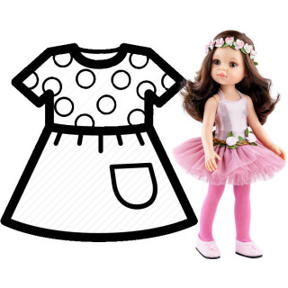 PAOLA REINA Ubranko dla lalek 32 cm 54446