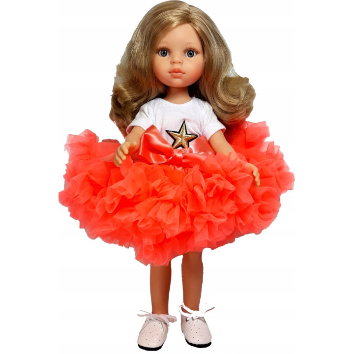 UBRANKO DLA LALKI PAOLA REINA  SPÓDNICZKA 32 cm