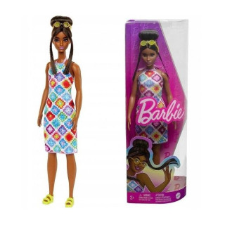 Barbie Fashionistas. Lalka w sukience HJT07
