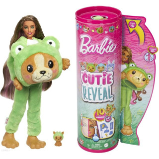 Barbie Color Reveal Lalka Piesek-Żaba HRK24