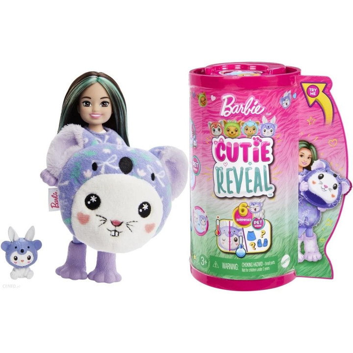 Barbie Color Reveal Chelsea Króliczek-Koala HRK31