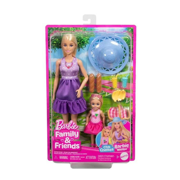 Barbie Family&Friends Siostry na pikniku