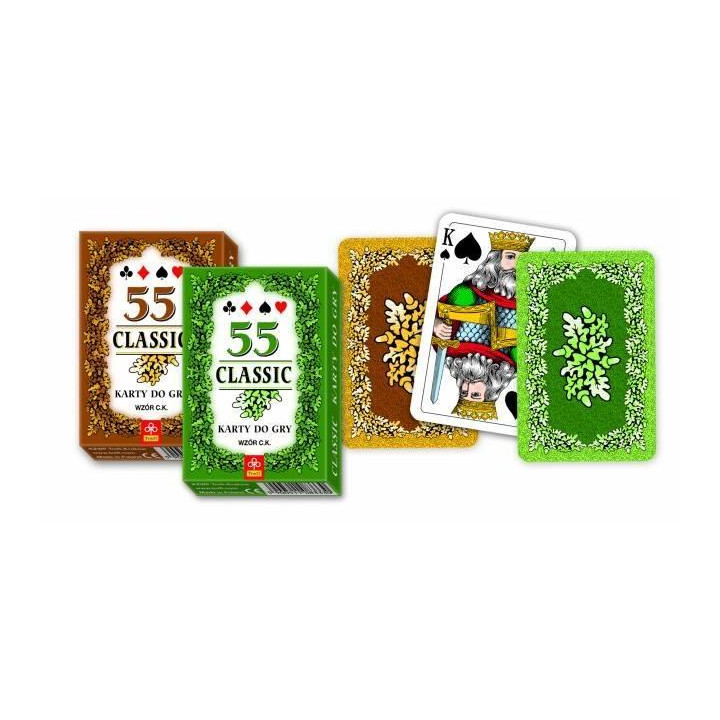 Karty - Classic 55 listków TREFL