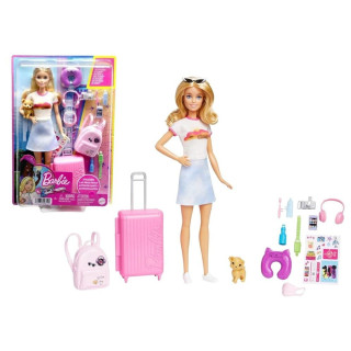 Barbie lalka zestaw w podróży