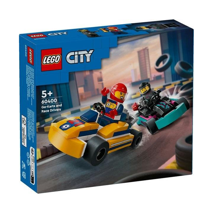 LEGO(R) CITY 60400 Gokarty i kierowcy wyścigowi