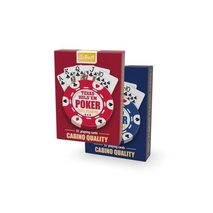 Karty - Plastik Poker TREFL