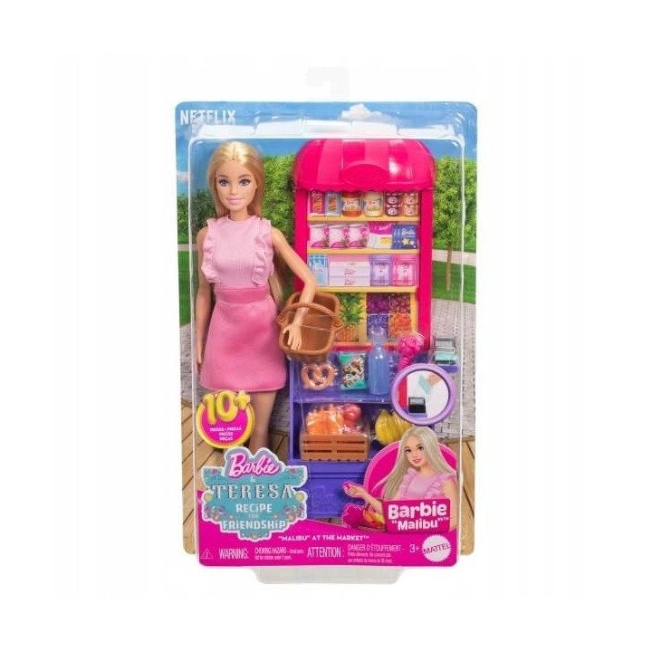 Barbie Lalka Malibu na zakupach