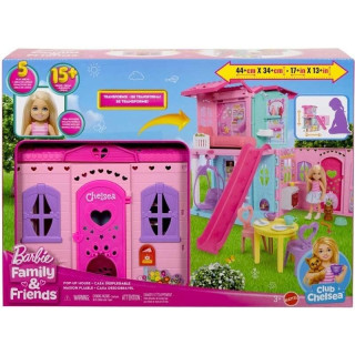 Barbie Cheslea Rozkładany domek dla lalek