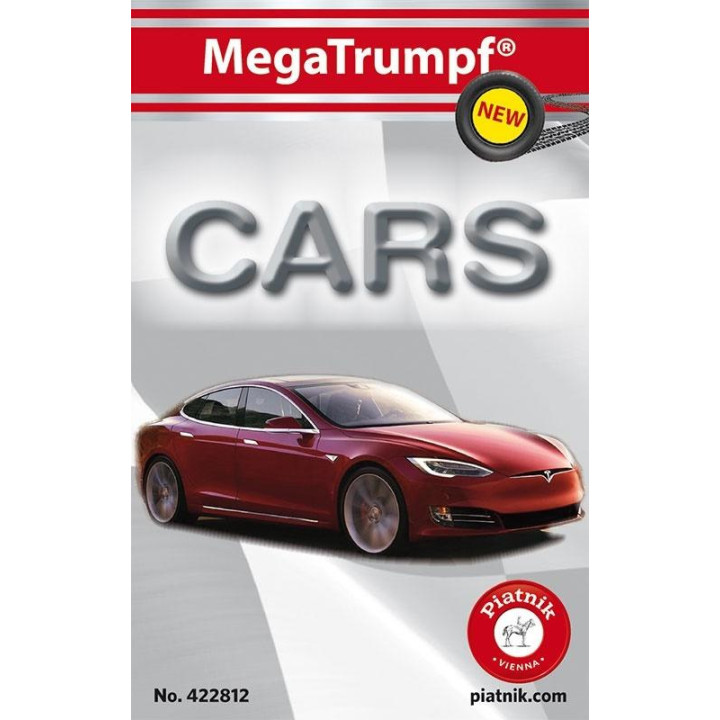 Karty kwartet "Samochody" PIATNIK