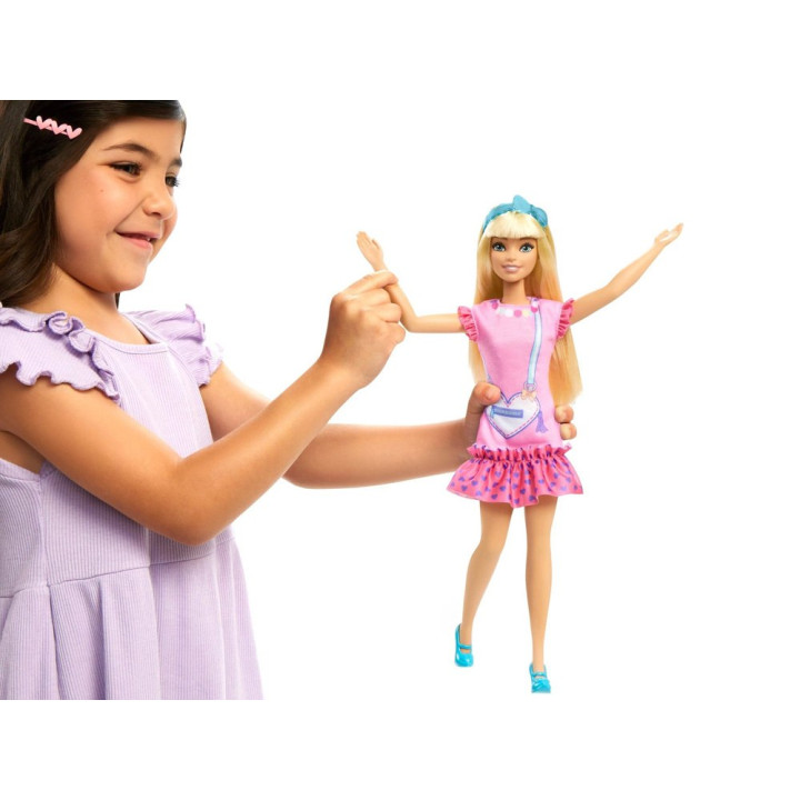 My First Barbie Moja Pierwsza lalka - miękkie kończyny + kotek HLL19 ZA5081