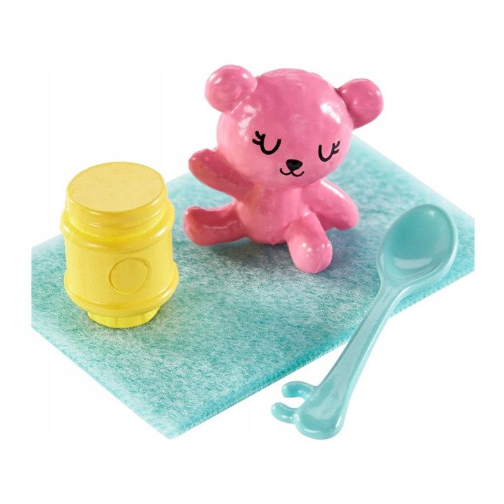 Lalka Barbie Skipper opiekunka + niemowlak akcesoria GRP11 ZA5084