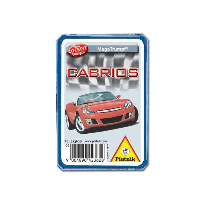 Karty kwartet "Kabriolety" PIATNIK