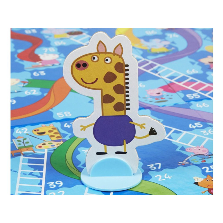 Gra planszowa Drabiny i węże Świnka Peppa GR0672