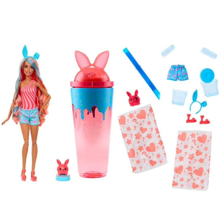 Mattel Barbie Pop Reveal lalka z serii: Shake + królik i akcesoria ZA6060