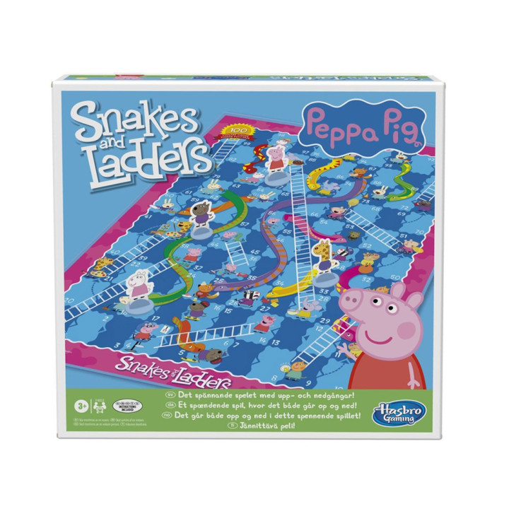 Gra planszowa Drabiny i węże Świnka Peppa GR0672