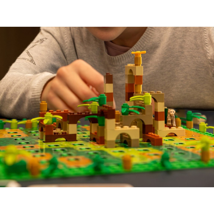Rebel Gra planszowo-konstrukcyjna LEGO Monkey Palace GR0774