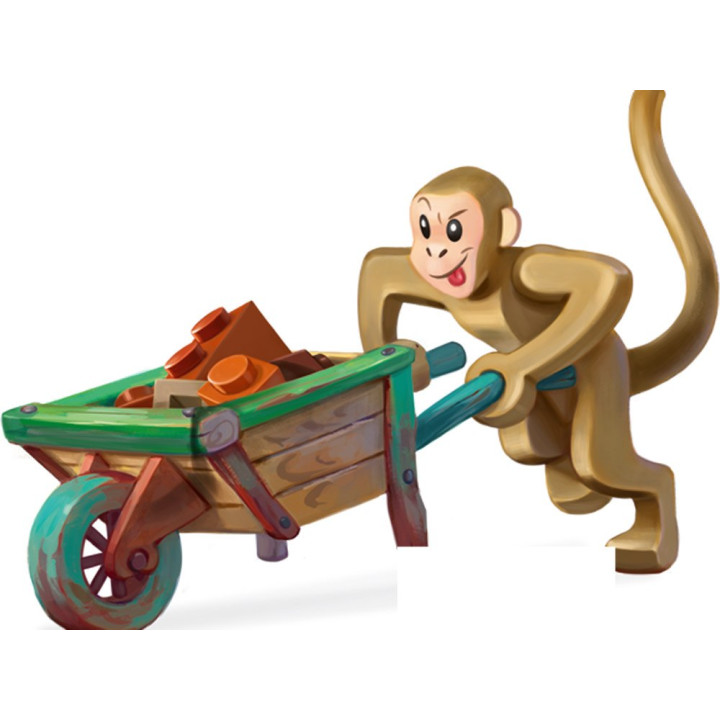 Rebel Gra planszowo-konstrukcyjna LEGO Monkey Palace GR0774