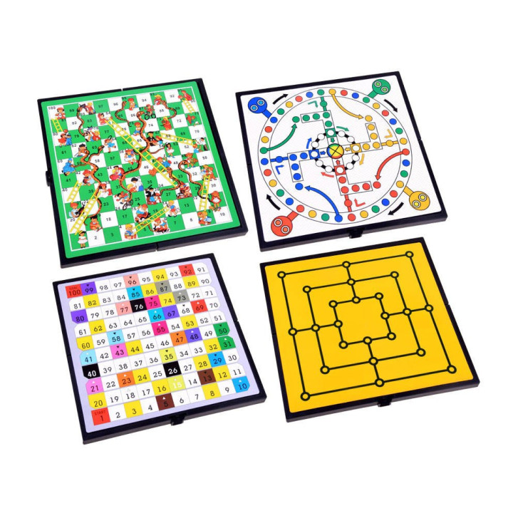 ZESTAW GIER 18 w1 gra planszowa szachy GR0081