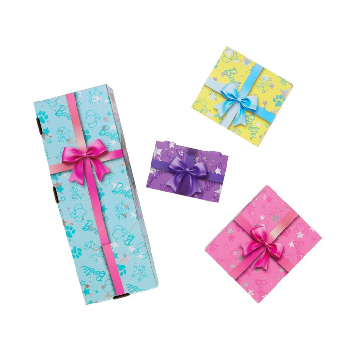 Mattel Barbie Party Unboxed lalka z serii: Urodziny + pies chihuahua ZA6065