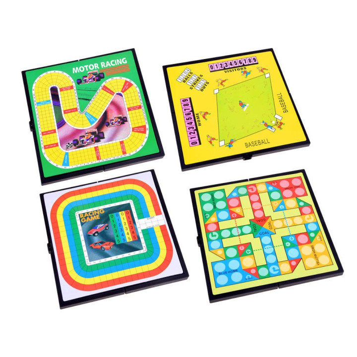 ZESTAW GIER 18 w1 gra planszowa szachy GR0081