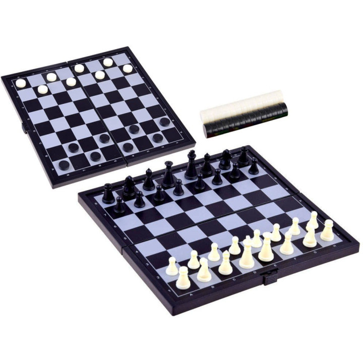 ZESTAW GIER 18 w1 gra planszowa szachy GR0081