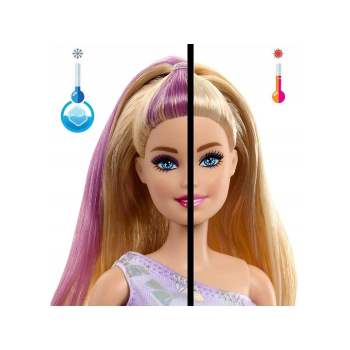 Mattel Barbie Party Unboxed lalka z serii: Urodziny + pies chihuahua ZA6065