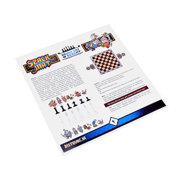 Jawa Gra planszowa ucząca podstaw gry w szachy SZACH MAT GR0542