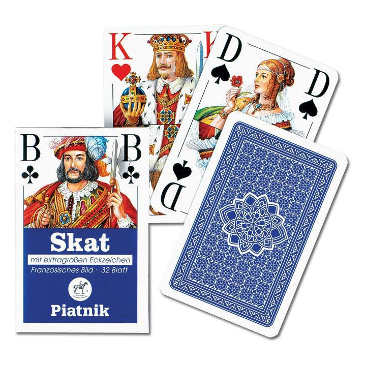 Karty skat 1 "Skat (talia od siódemek)" PIATNIK