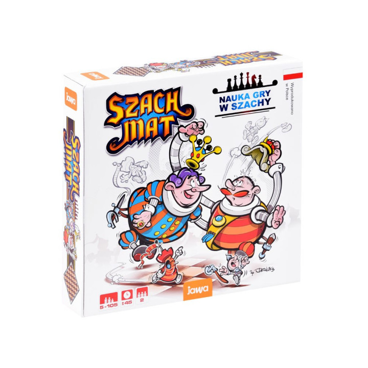 Jawa Gra planszowa ucząca podstaw gry w szachy SZACH MAT GR0542