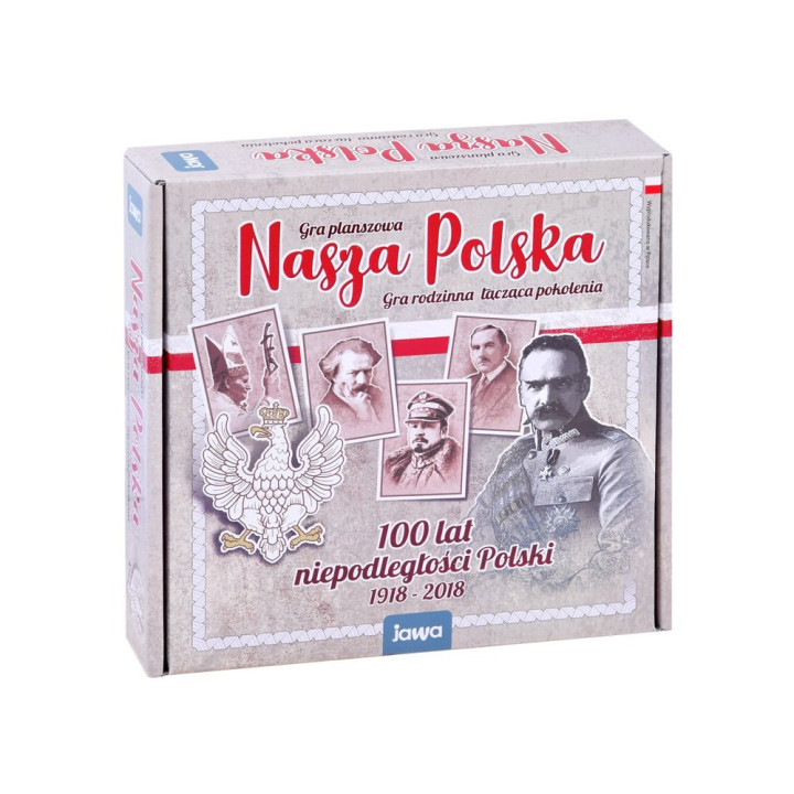 Jawa Rodzinna gra planszowa NASZA POLSKA quizz z wiedzy historycznej GR0381