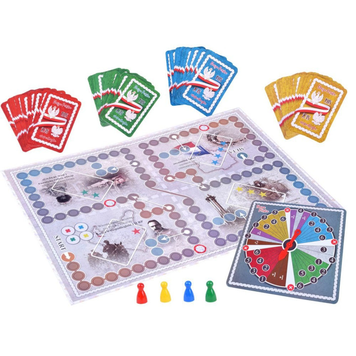 Jawa Rodzinna gra planszowa NASZA POLSKA quizz z wiedzy historycznej GR0381