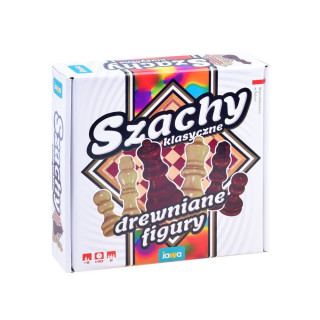 Jawa Strategiczna gra planszowa SZACHY DREWNIANE dla wszystkich GR0387