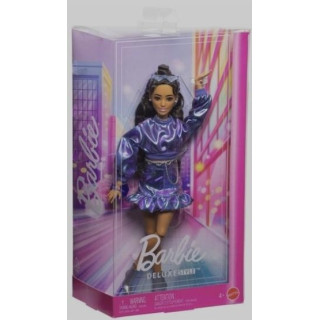 Barbie Deluxe Style Lalka Niebieski komplet